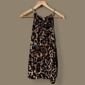 THALIA ANIMAL PRINT TOP MEDIUM